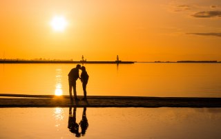 Sunset kiss av Susanne Nilsson